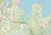 A map of part of the city of Sydney, showing tree canopy coverage