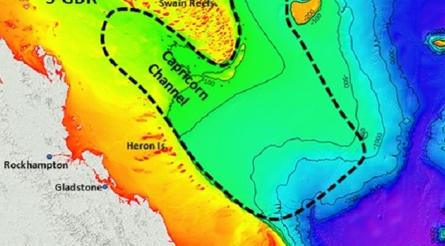 Bathymetry reveals Great Barrier Reef’s ancient landscape