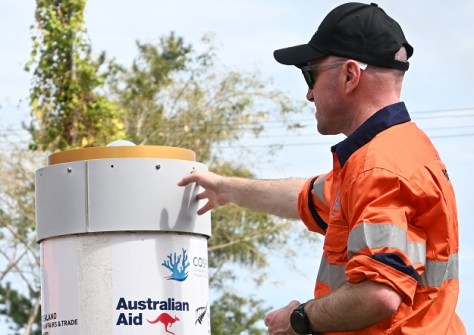 Spatial Source - Australia supports GNSS training in the Pacific