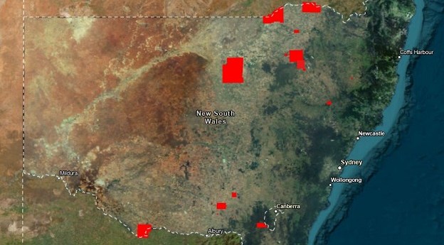 Release of updated imagery for 22,496 sq km of NSW