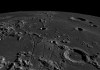 A image of craters on the Moon, taken from lunar orbit