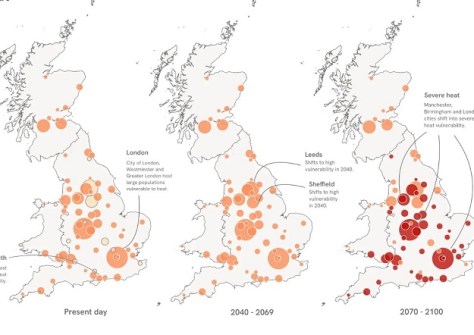 Urban heat effect mapped out to end of the century Urban heat effect mapped out to end of the century